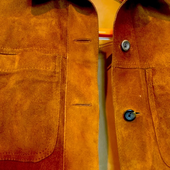 Stuart Norman reversible butter leather jacket , removable buttons . - Picture 15 of 16